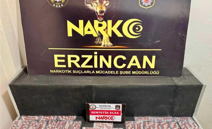 643 Sentetik Ecza Ele Geçirildi, 1 Kişi Tutuklandı