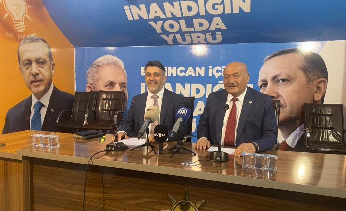 “Erzincan İçin Durmaksızın Çalışıyoruz”
