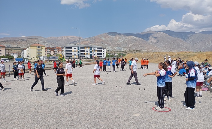 Erzincan’da Anadolu Yıldızlar Ligi Bocce  Heyecanı Yaşandı