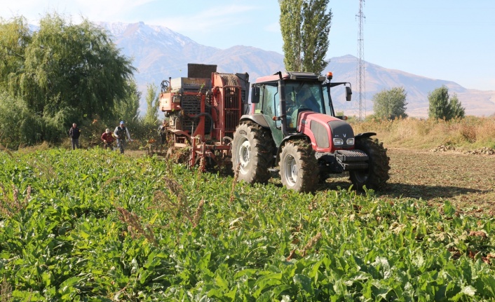 Erzincan’da hasat devam ediyor