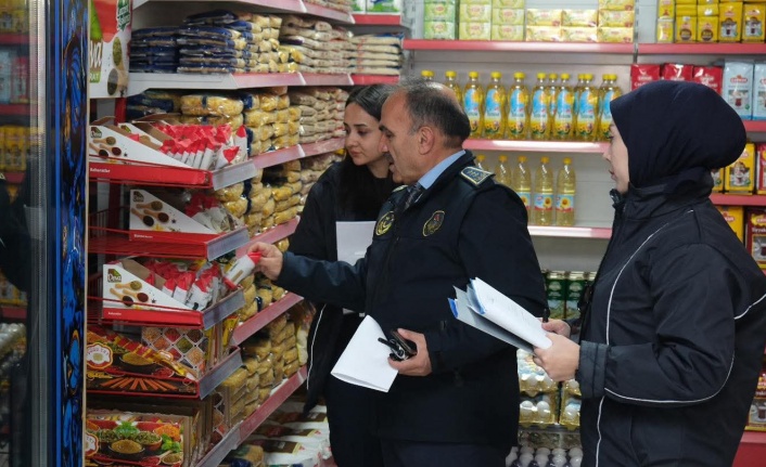 Erzincan Zabıta Ekipleri, Sağlıklı Alışveriş İçin Denetimlerine Aralıksız Devam Ediyor