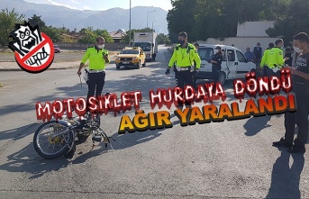 Motosiklet Hurdaya Döndü