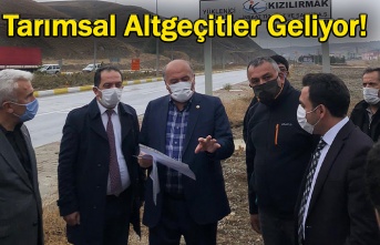 Karayolundan rahat geçmeleri için altgeçitler yapılacak