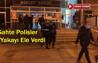 Kendilerine Polis Süsü Vererek Gasp Ettiler