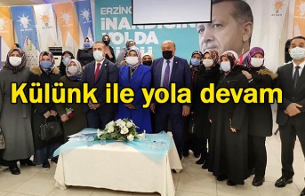 AK Parti Erzincan İl Kadın Kolları Olağan kongresi yapıldı