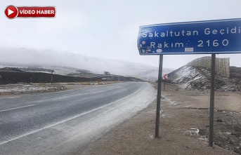 Nisan ortasında kar yağışı