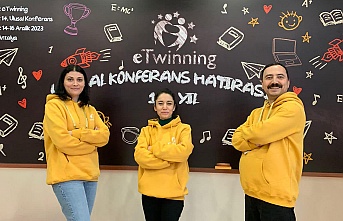 14. eTwinning Ulusal Konferansında Erzincan'ı Temsil Ettiler