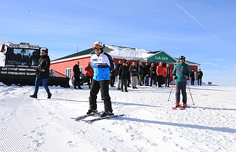 Ergan Dağı Kayak Merkezi 2. Etabının Açılışı Yapıldı