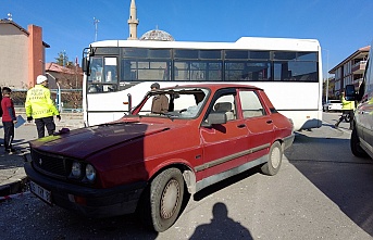 Erzincan’da Korkutan Kaza:1 yaralı