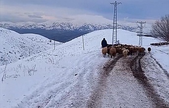 Kar yağışı yüksek kesimlerde etkili oluyor