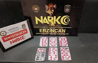 Erzincan’da sentetik ecza operasyonu