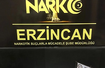 Erzincan’da uyuşturucu operasyonu