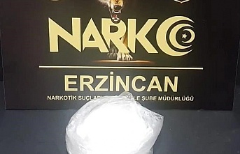 Erzincan’da uyuşturucu madde operasyonu