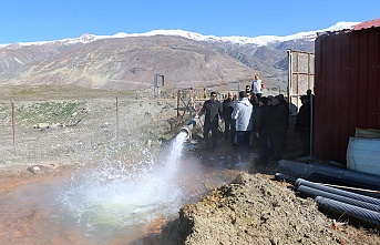 Jeotermal Sera TDİ OSB için alanda inceleme yapıldı
