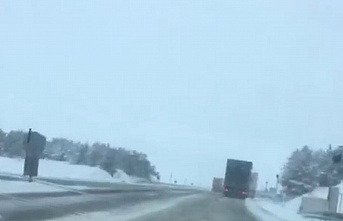 Erzincan’da merkezde yağmur yükseklerde kar etkili oldu