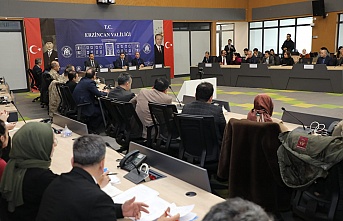 ‘Huzur İçin Erzincan’ projesinin üçüncü toplantısı yapıldı