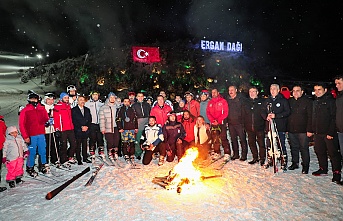 Ergan Dağı Kayak Merkezi'nin 2024-2025 Sezon Açılışı Yapıldı