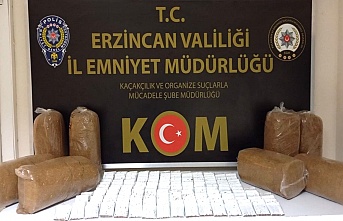 Erzincan’da Kaçak Tütün Operasyonu