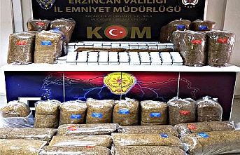 Yolcu Otobüsünde Kaçak Tütün Operasyonu
