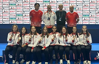 Badminton Kadın Milli Takımımız Avrupa Üçüncüsü Oldu