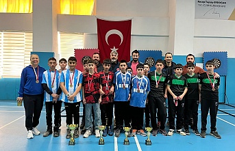 Erzincan’da Okul Sporları Dart Heyecanı Sona Erdi