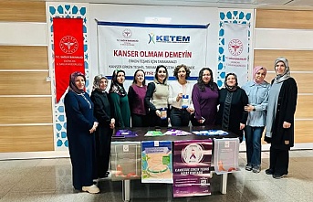 Erzincan’da Kolorektal Kanser Farkındalığı İçin Bilgilendirme Standı Kuruldu