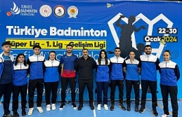 Erzincan 2.kulübüyle badminton süper ligine yükseldi