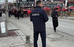 "Bayrak Yürüyüşü" etkinliğine destek