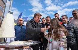 Ergan Dağı’nda Tulum Peyniri Şöleni