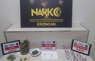 Erzincan’da Uyuşturucu Operasyonu