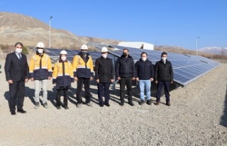 Erzincan Belediyesi, Güneş Enerjisi Santrali projesini...