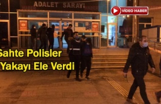 Kendilerine Polis Süsü Vererek Gasp Ettiler