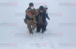Köy kırsalında donma tehlikesi geçiren kişi kurtarıldı