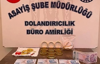 Erzincan'da sahte altın dolandırıcıları...