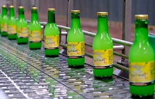 Limon Aromalı Maden Suyu Üretimi Başladı