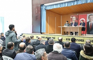 Vali Aydoğdu, muhtarların taleplerini dinledi