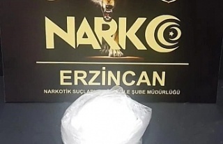 Erzincan’da uyuşturucu madde operasyonu