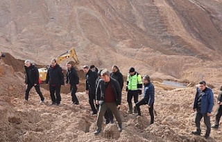 Maden ocağındaki çalışmalar yakından takip ediliyor