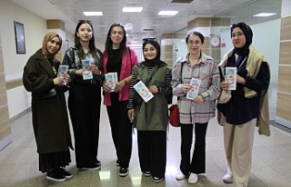 Organ bağışı haftasında farkındalık etkinliği...