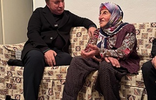 Vali Aydoğdu'dan 'Dilber Anne'ye'...