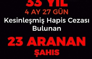 Erzincan'da aranan şahıslara yönelik operasyon
