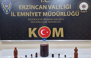 Erzincan'da Sahte "Alkol Operasyonu"