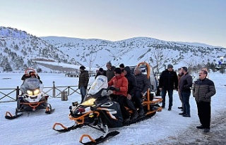 Erzincan'da Turizm Elçileri Ergan Dağı Kayak...