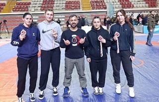 Erzincanlı Sporculardan Türkiye Şampiyonasında...