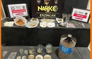 Erzincan’da bonzai maddesi ele geçirildi