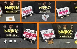 Erzincan’da Narkotik Operasyon