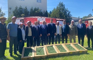 Erzincan’da Çiftçilere Tohum ve Fide Dağıtımı...