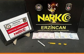Erzincan’da Narkotik Operasyon