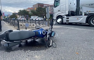 Erzincan’da Trafik Kazası: Motosiklet Sürücüsü...