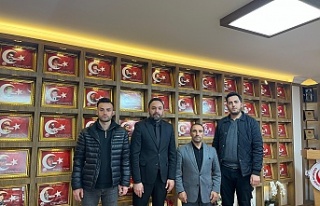 Zafer Partisi Şehit Aileleri Derneği'ni ziyaret...